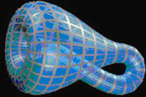 Computer rendition of a 3D shape
